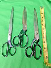3- Metal large heavy Duty Shears Scissors, Ridgely, D, Valley Forge