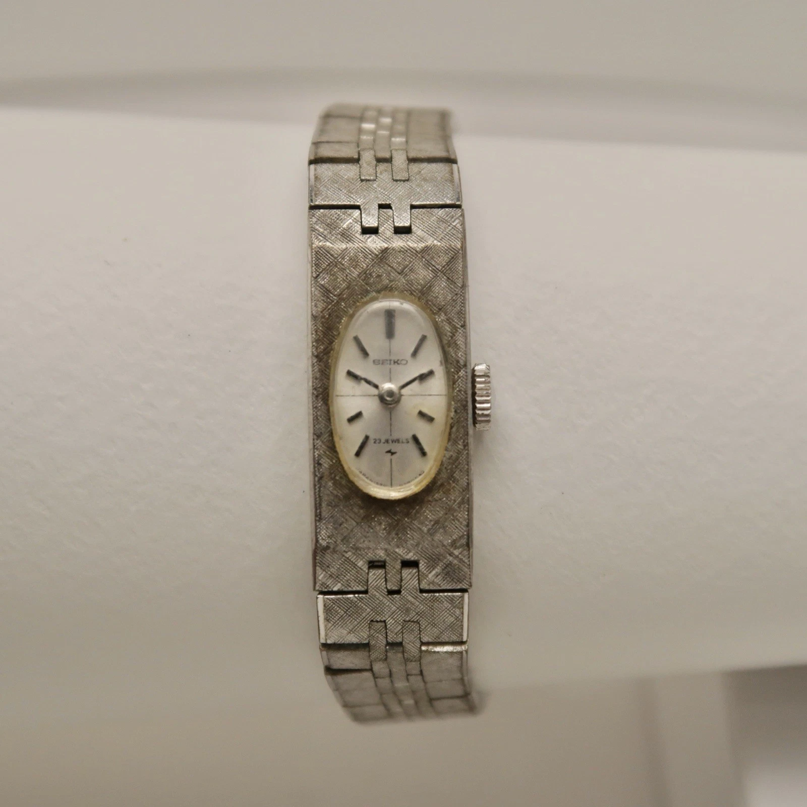 SEIKO 1520-3341 23J Manual Wind Analog Women Vintage Watch W182 *SOLD AS IS