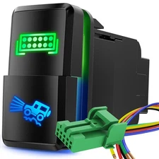 Nilight LED Light Bar & Off-Road Lights Dual Push Button Switch 1.54" x 0.83"