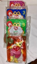 Vintage 1999 McDonald  s Ty Teenie Beanie Babies Sealed Lot of 4 NIP Happy Meal