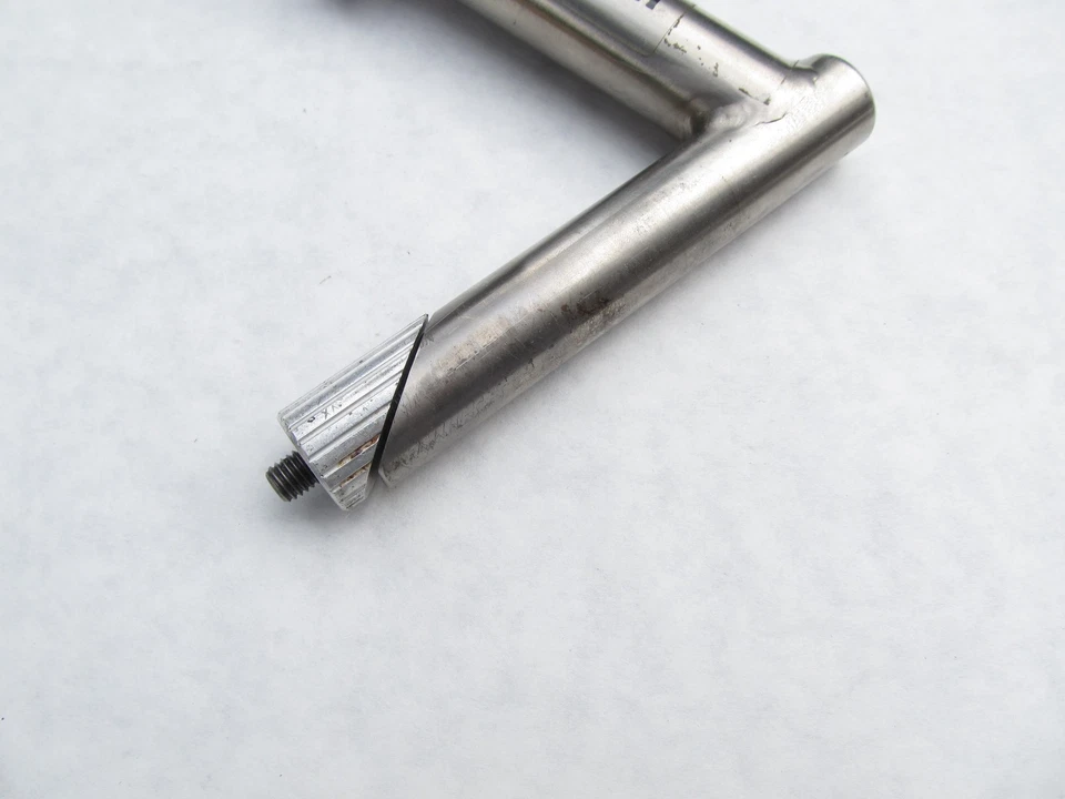 Vintage 1990 Titanium Kish 1" pluma vástago y tija de sillín cero retroceso en 27,2 mm Foto 4 de 4