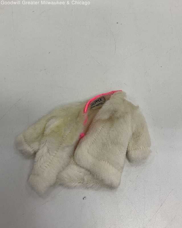 Vintage Skipper Coat (Tagged) 60s-70s Mattel Faux Fur Jacket