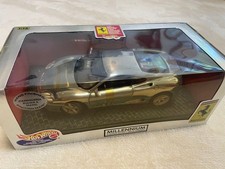 1/18 HOT WHEELS FERRARI 360 MODENA MILLENNIUM CHROME #30a7dc