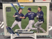 Baseball is Fun! 2021 Topps 582 Montgomery #353 Tampa Bay Rays