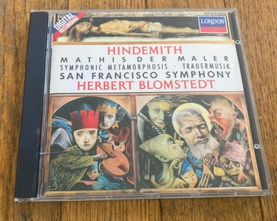HINDEMITH Symphony Mathis Der Maler Metamorphosis Blomstedt SAN FRANCISCO(CD)