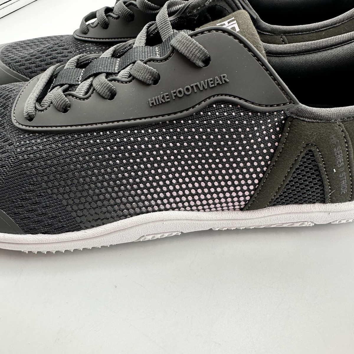 Hike HF Stride Sneaker Barefoot Gray Pink Lace Up EU 44 M 11  display picture 1