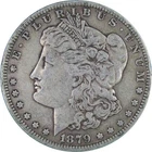 1879 O Morgan Dollar F Fine 90% Silver $1 US Coin Collectible