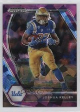 2021 Panini Prizm Draft Picks Purple Ice Prizm 112/149 Joshua Kelley #80 0ud4