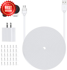 SimpliSafe Outdoor Security Camera Power Cable 25FT Charging Weatherproof Cord