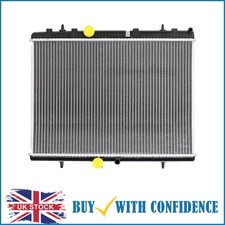 Radiator 1.6BlueHDI, 1.6HDI, 1.6VTi Man W//W/out A/C Fits Peugeot Partner 2008-