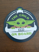 Disney Parks Star Wars The Child On Board Car Magnet Mandalorian Grogu