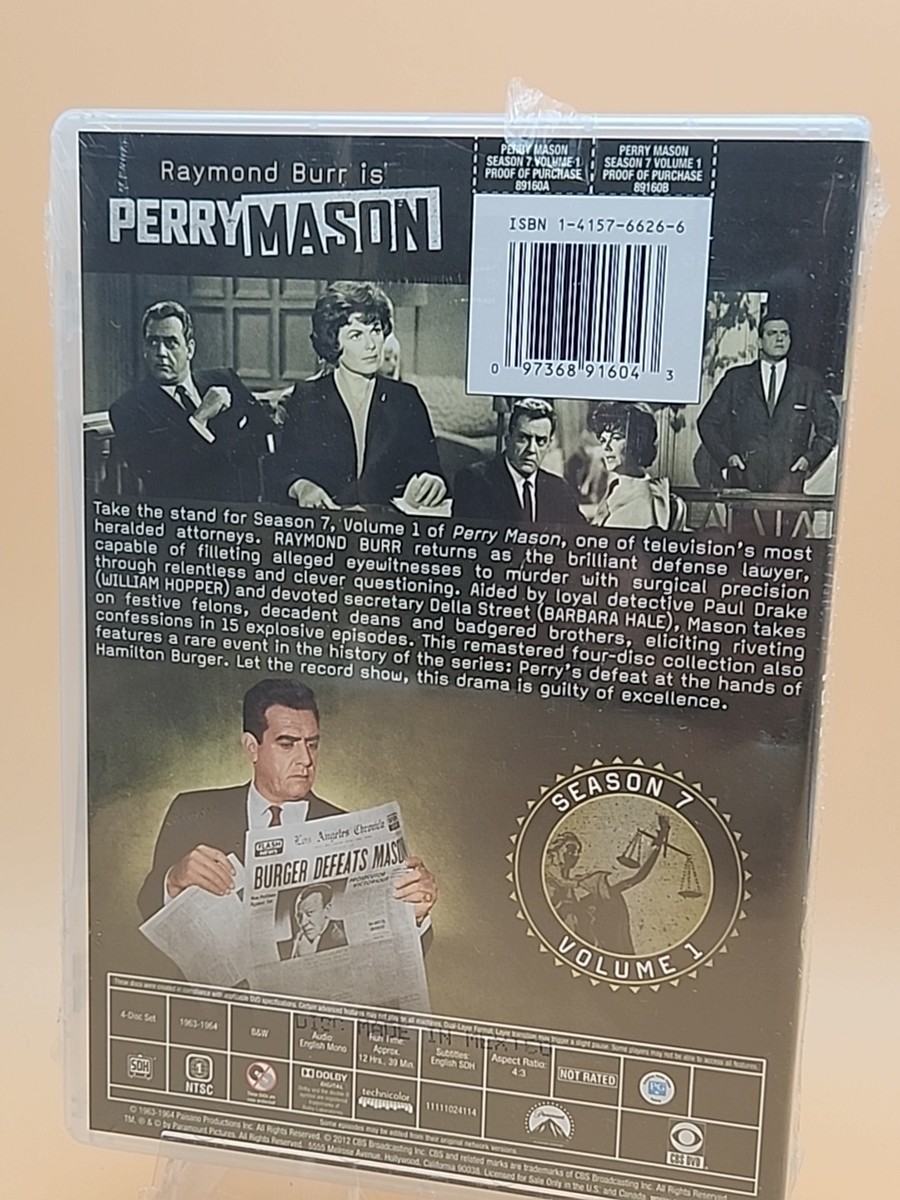 ペリー・メイスン シーズン7 DVD-BOX1 ペリー・メイスン シーズン7 DVD-BOX1 【公式通販】