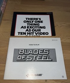 Blades Of Steel Nintendo NES 1985 Boxed Complete Working Rare Good Condition
