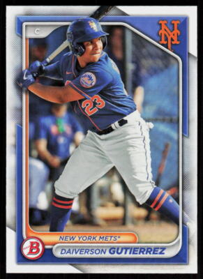 その他 Daiverson Gutierrez 2024 Bowman Daiverson Gutierrez #BP-59 BASEBALL New York