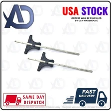 (Set Of 2) 6" (150mm)  Gauge Metric - (USA)