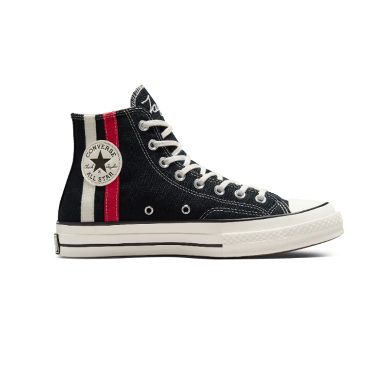 Size 10.5 - Converse Chuck 70 High Archival Stripes - Black Size 10.5 - Converse Chuck 70 High Archival Stripes - Black