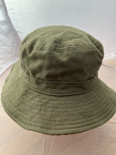Brixton Petra Reversible Bucket Hat Size Medium/Large Canvas Cotton by - Picture 3 of 20