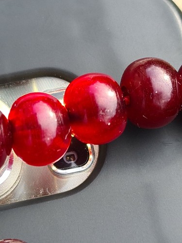 Antike Cherry Ottoman Bakelite Amber Bernstein Kehribar Gebetskette Tesbih - Picture 10 of 12