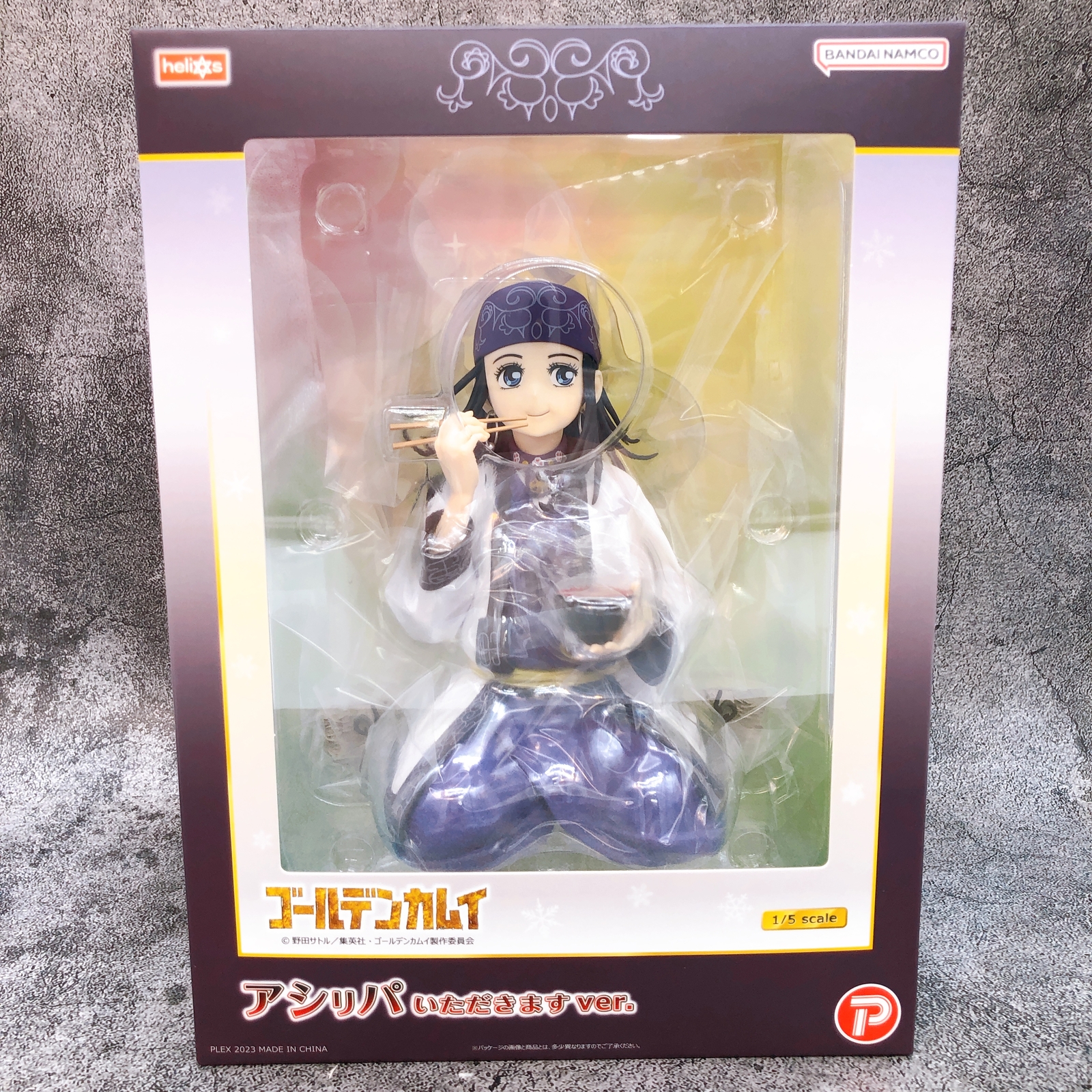 PLEX Golden Kamuy Asirpa Itadakimasu ver. Figura Helios PVC Escala 1/5 NUEVO
