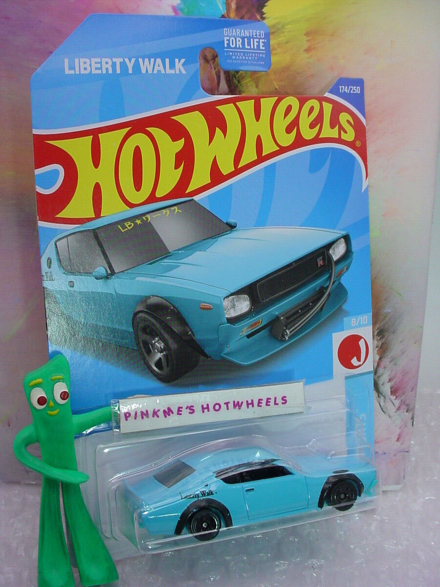 2022 Hot Wheels NISSAN SKYLINE 2000GT-R LBWK #174 ☮ blue 2022 Hot Wheels NISSAN SKYLINE 2000GT-R LBWK #174 ☮ blue
