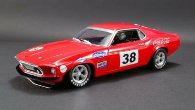 ミニカー 1/18 Ford Mustang Boss 302 Trans-Am ACME 1969 Ford Boss 302 Trans AM Mustang Allan Moffat #38 1:18