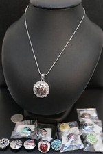Ginger Snaps Necklace w/ 13 Snap Lot !!! Cat ...