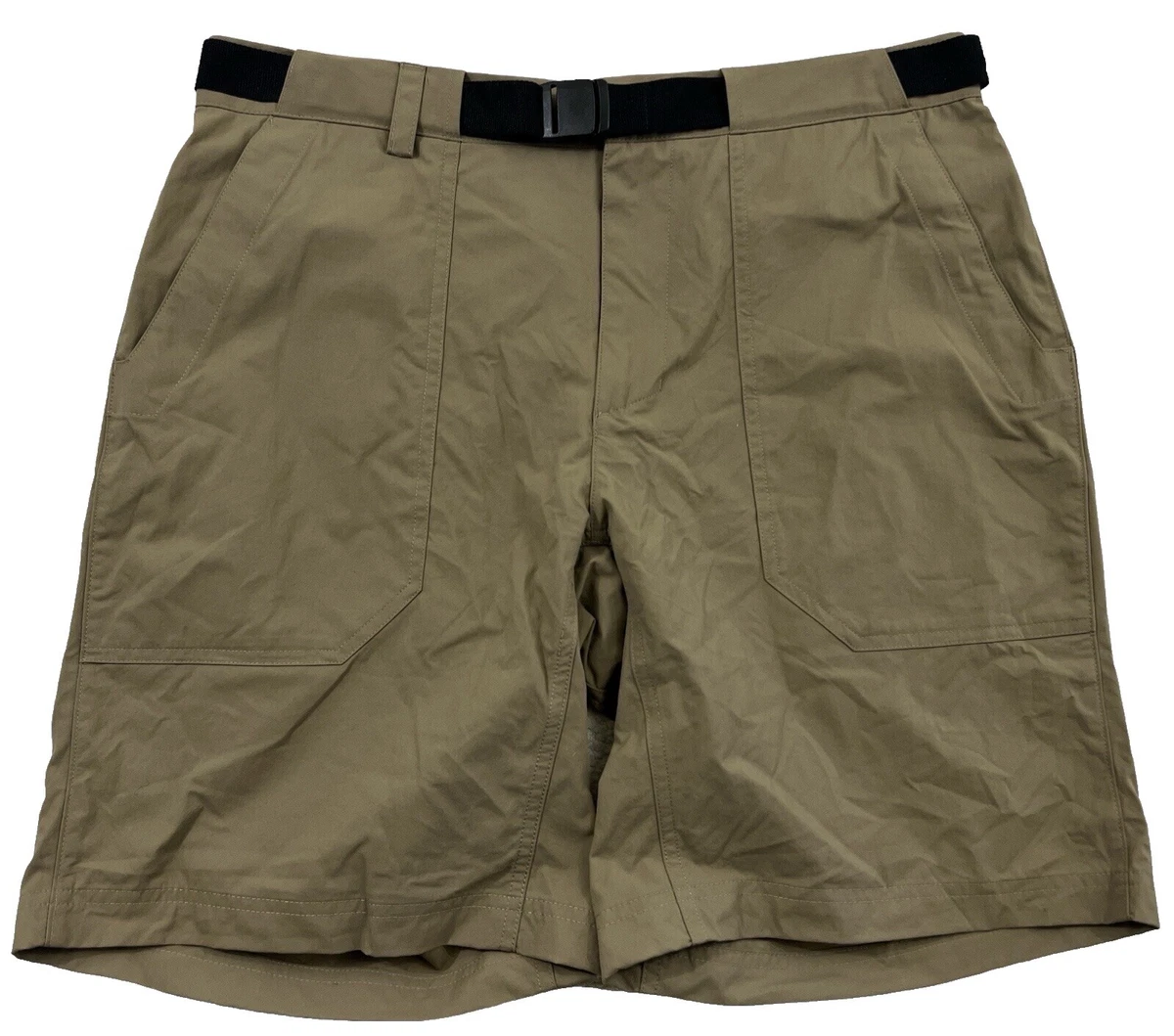 Short Mountain Hardwear Homme Taille 30 Marron Kaki Ceinturé - Randonnée Outdoor