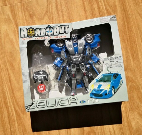 Figura de acción de coche robot transformable, modelo 2 en 1, de un