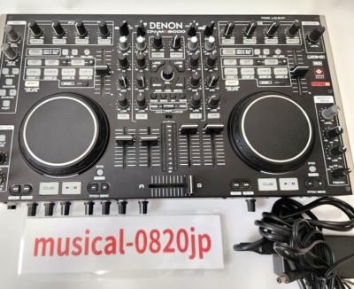 DENON DN-MC6000 4ch DJ Controller Mixer Traktor Virtual 4-Channel DENON DN-MC6000 4ch DJ Controller Mixer Traktor Virtual 4-Channel