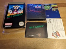 Thumbnail of ebay&reg; auction 156076646354 | Wild Gunman Nintendo NES PAL B OVP BOXED CIB