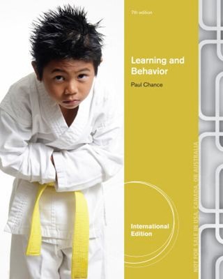 Learning And Behavior Taschenbuch Paul Chance