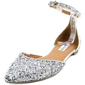 steve madden silver flats