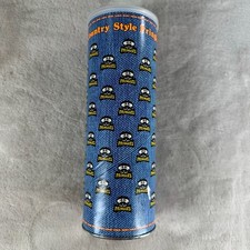 Vintage 1970s PRINGLES Country Style Chips Can Container Blue