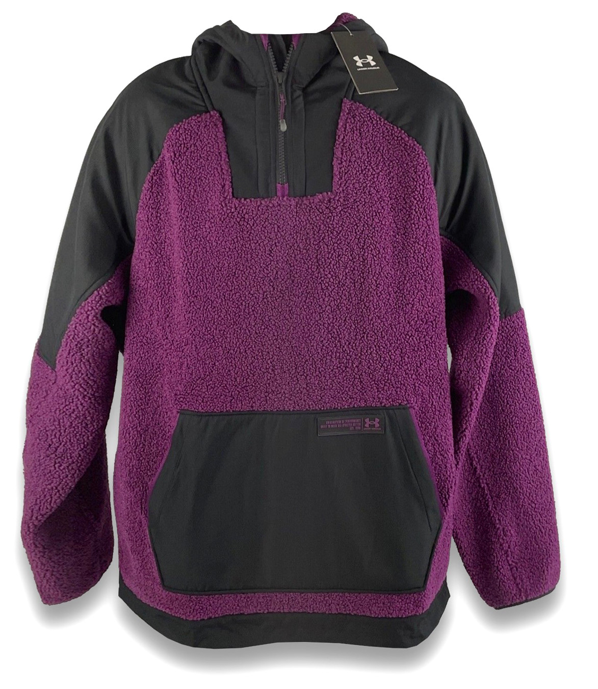 Толстовка куртка-анорак из букле Under Armour Mission - NWT Mens Medium- 44987-CL 6990₽