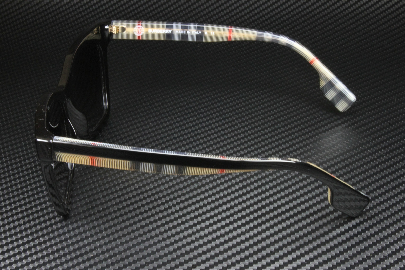 BURBERRY Elsa BE4346 39428G Black Lt Grey Grad Dk Blue 53 mm Women's