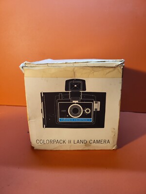 Polaroid Colorpack II Instant Film Land Camera Complete in