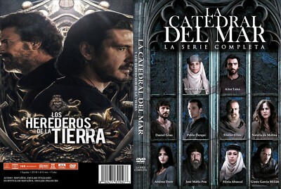 SERIE ESPAÑA, LA CATEDRAL DEL MAR & LOS HEREDEROS DE LA TIERRA, 6DVD, 16CAPIT