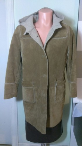 Gap Genuine Suede With Faux Shearling 