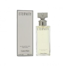 Eternity Perfume by Calvin Klein, 3.4 oz EDP Spray for Women NEW
