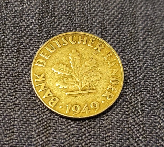 10 Pfennig Bank Deutscher Länder 1949 G Wert 10 DM Pfennig Bank Deutscher Länder 1949 J | eBay.de