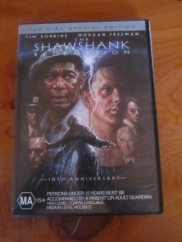 DVD THE SHAWSHANK REDEMPTION 10TH ANNIVERSARY SPECIAL EDITION ** MUST SEE ****