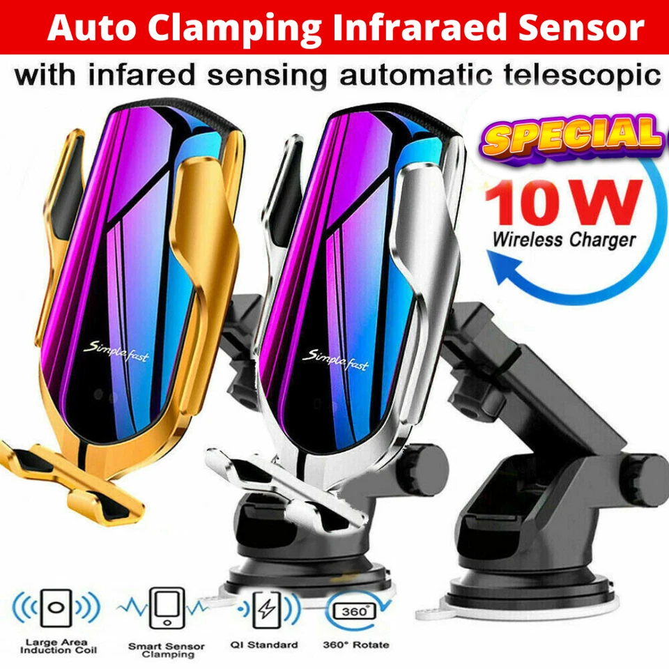 Cargador Rápido Para Auto Carro de Brazo Largo Para iPhone Samsung Teléfonos EE. UU. Foto 2 de 4