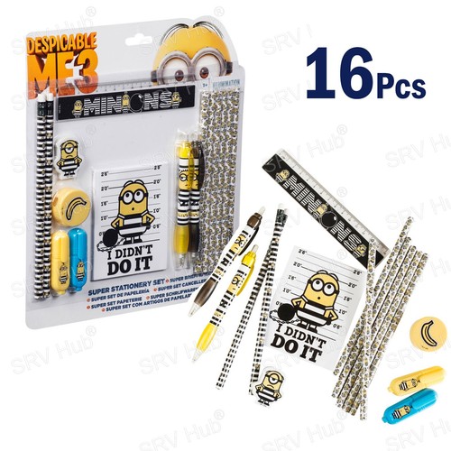 Kids Stationery Set Super Mario Bros Drawing Colouring Pencils Markers Xmas Gift - Picture 17 of 42