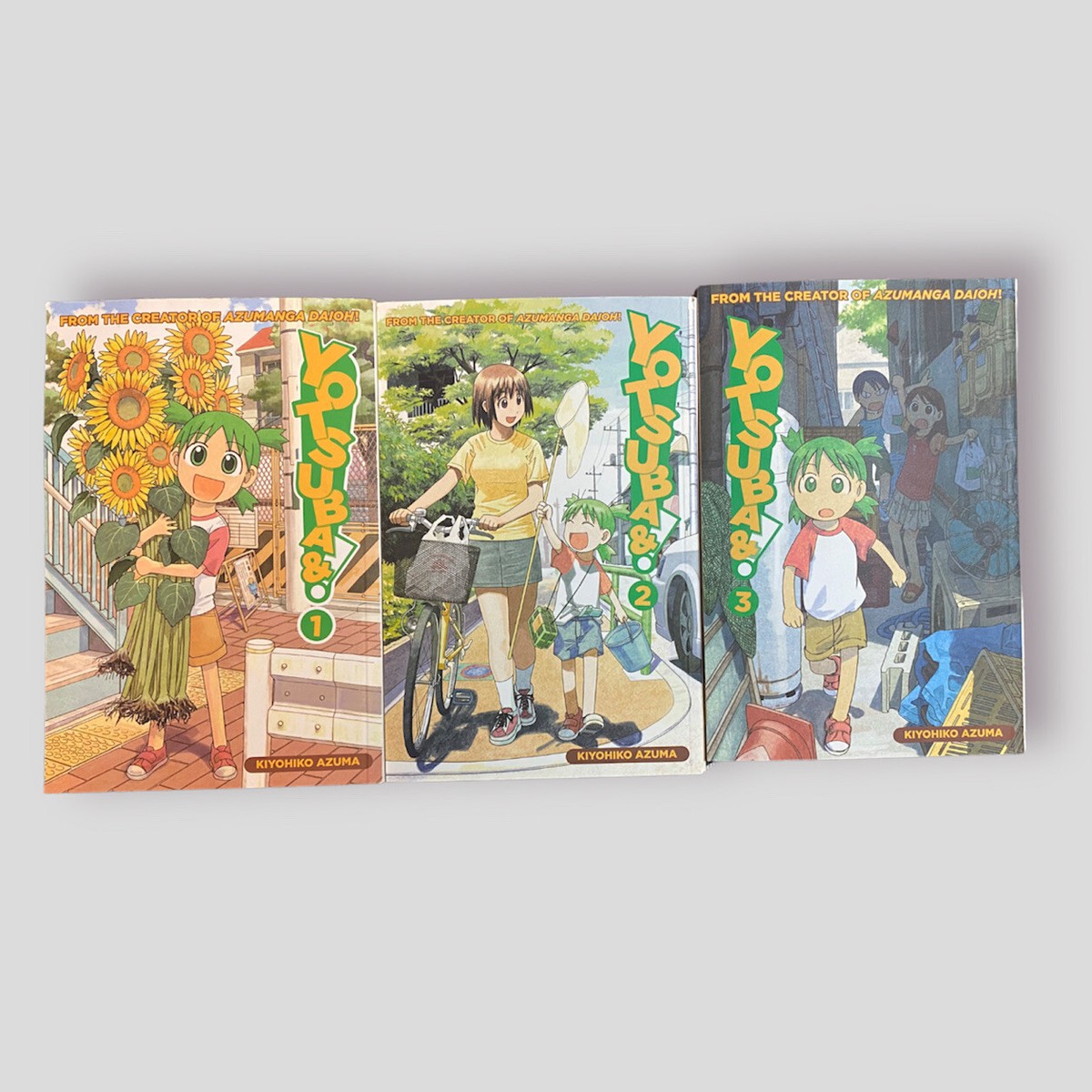 Yotsuba! Manga Lot of 3 Volume 1 2 3 Kiyohiko Azuma English Yotsubato Yotsuba! Manga Lot of 3 Volume 1 2 3 Kiyohiko Azuma English Yotsubato