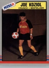 1989-90 Pacific MISL MSL NASL NPSL - Cleveland Crunch  - #109  Joe Koziol
