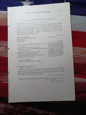 1894 train paper PAVONIA HORSE RAILROAD COMPANY Camden New Jersey