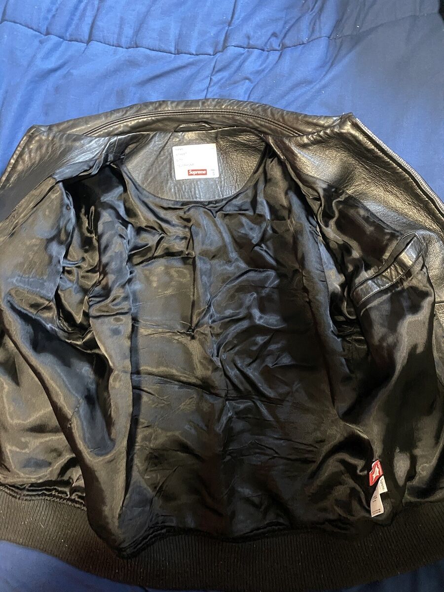 supreme uptown studded varsity leather jacket size small | eBay supreme uptown studded varsity leather jacket size small | eBay