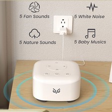 White Noise Nature Sound Machine Sleep Aid Sounds Sleeping Machine Therapy Relax
