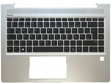 PALMREST KEYBOARD HP ProBook 440 445 G6 G7 PRO 14 G2 G3 ORIGINAL GERMAN DE