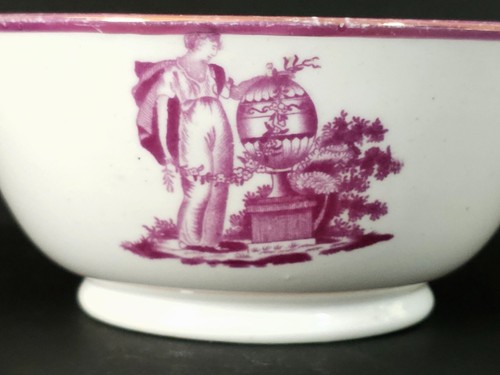 Antique English Pink Lustre Bowl 7.cm Tall and 16.cm in Diameter - Picture 3 of 18